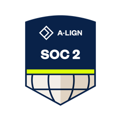 SOC 2 Type II — audited by A-LIGN